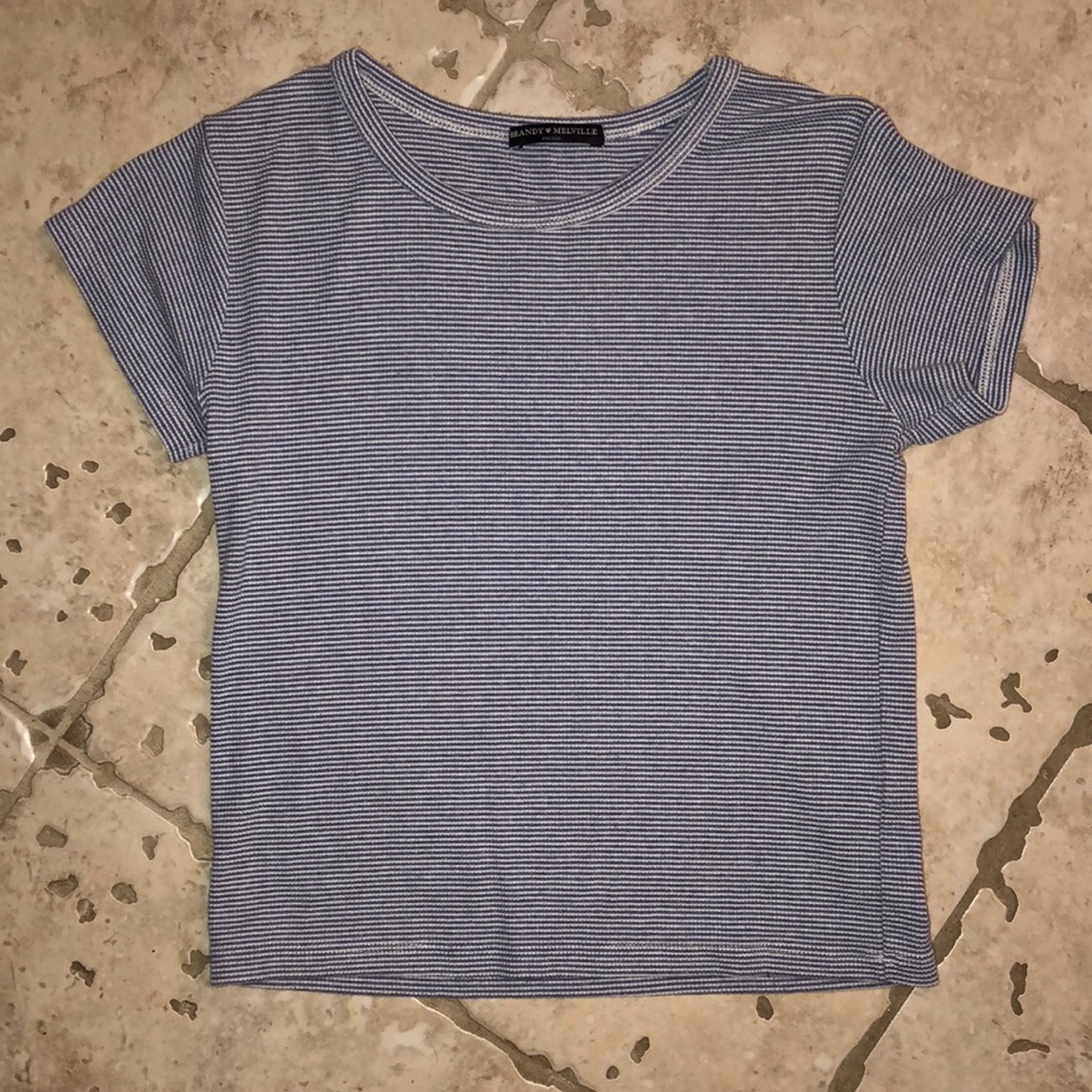 Brandy Melville Striped Tee (one size)